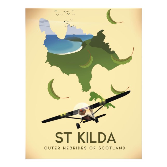 St Kilda, Äußere Hebriden, Schottland Fotodruck (Vorne)