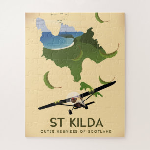 St Kilda, Äußere Hebriden, Schottland Puzzle