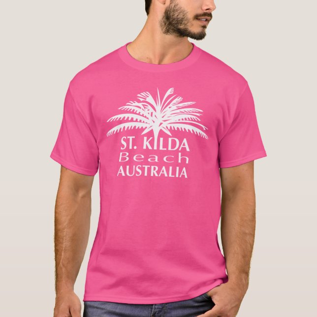St. Kilda Beach Australien 4 T-Shirt (Vorderseite)