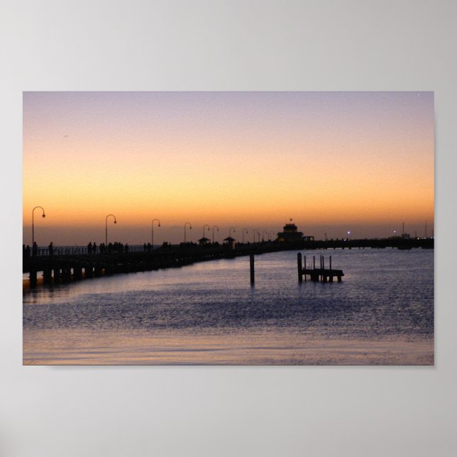 St. Kilda Pier Poster (Vorne)
