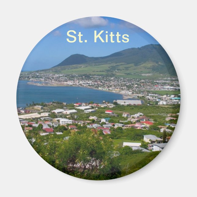 St. Kitts-Magnet Magnet (Vorne)