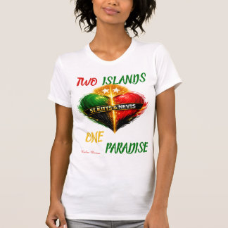 ST.Kitts & Nevis Farb-T-Shirt T-Shirt