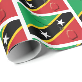 ST KITTS NEVIS | Kittitian Flag Geschenkpapier