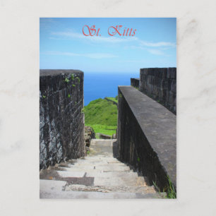 St. Kitts PostCard Postkarte