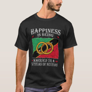 St. Kitts und Nevis Ehe Kittitian oder Nevisi T-Shirt