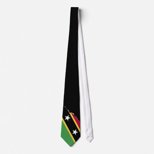 St. Kitts und Nevis Flag Krawatte (Vorderseite)