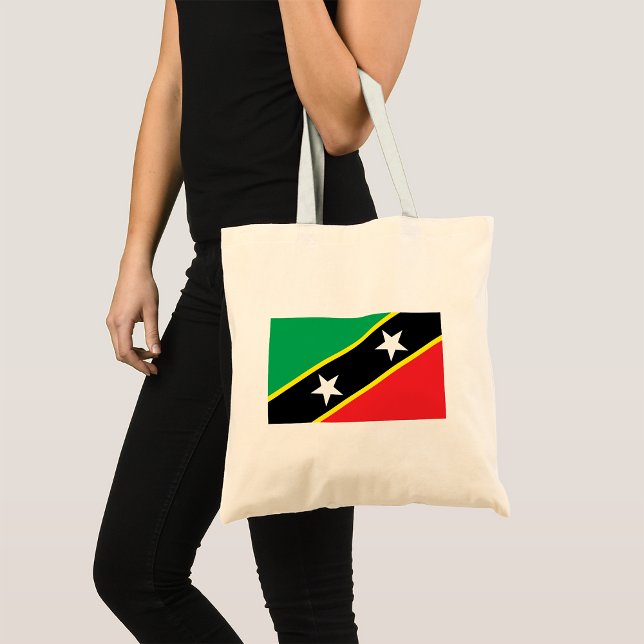 St. Kitts und Nevis Flag Tragetasche (Von Creator hochgeladen)