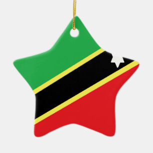 St. Kitts und Nevis Keramikornament
