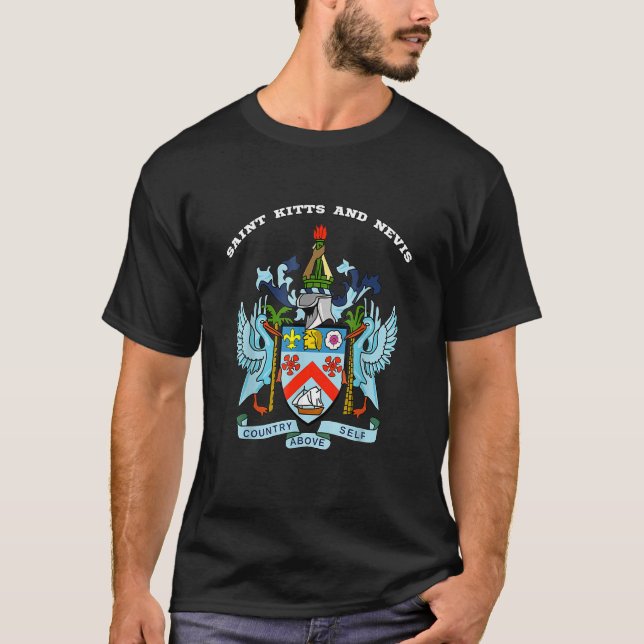 St. Kitts und Nevis T-Shirt (Vorderseite)