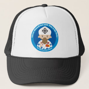 St. Kyril von Jerusalem Truckerkappe