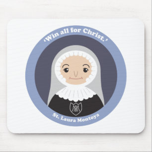 St. Laura Montoya Mousepad