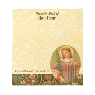 St. Laurentius von Rom (PM 04) 5,5"x6" Notizblock