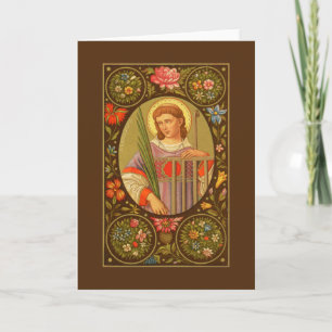 St. Laurentius von Rom (PM 04) Leere Grußkarte Karte