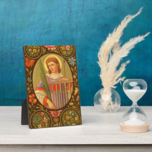 St. Lawrence (PM 04) 5"x7" Plakette 2 mit Staffele Fotoplatte