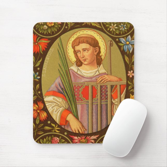 St. Lawrence von Rom (PM 04) Mousepad (Mit Mouse)