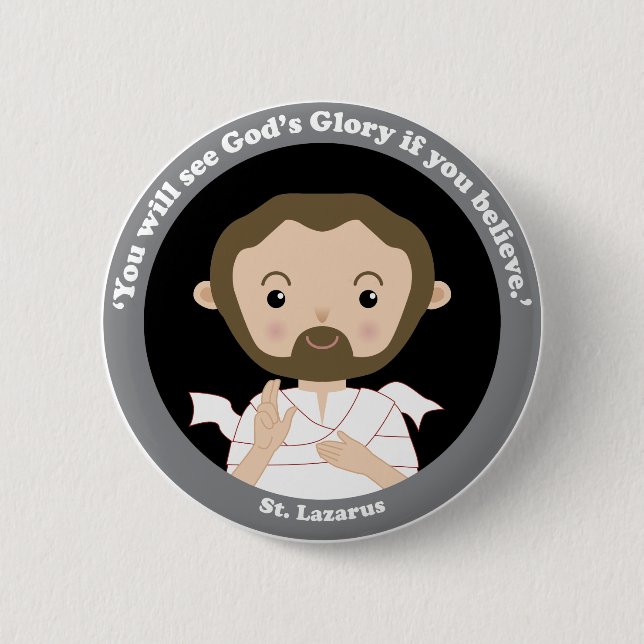 St. Lazarus Button (Vorderseite)