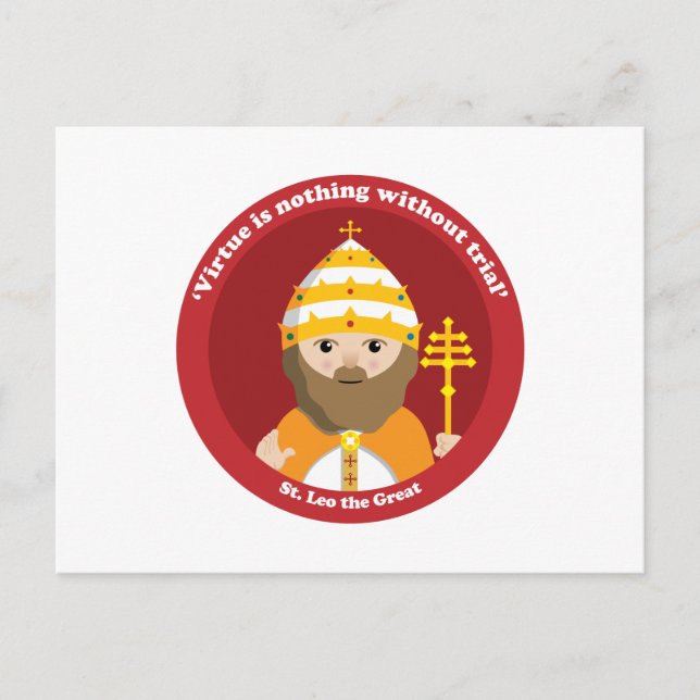 St. Leo the Great Postkarte (Vorderseite)