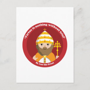 St. Leo the Great Postkarte