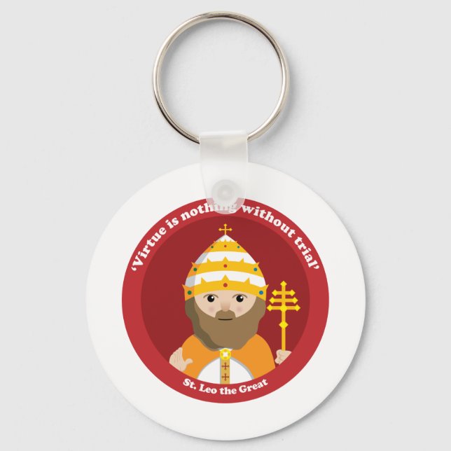 St. Leo the Great Schlüsselanhänger (Vorderseite)