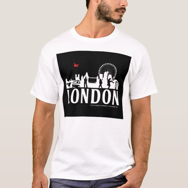 st_london-skyline-tshirt T-Shirt (Vorderseite)