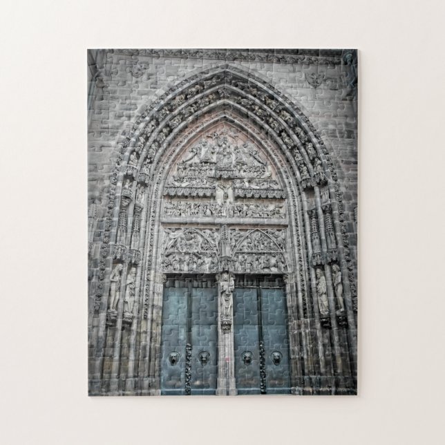 St Lorenz Church -Nurenberg Deutschland -11x14 -25 Puzzle (Vertikal)