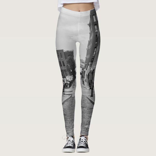 St Louis Alley Grayscale Leggings (Vorderseite)