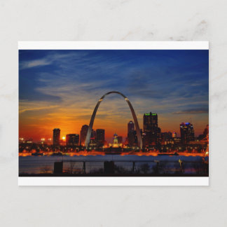 St. Louis Arch 1788 Postkarte
