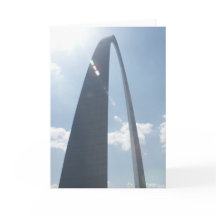 St. Louis Arch Grußkarte
