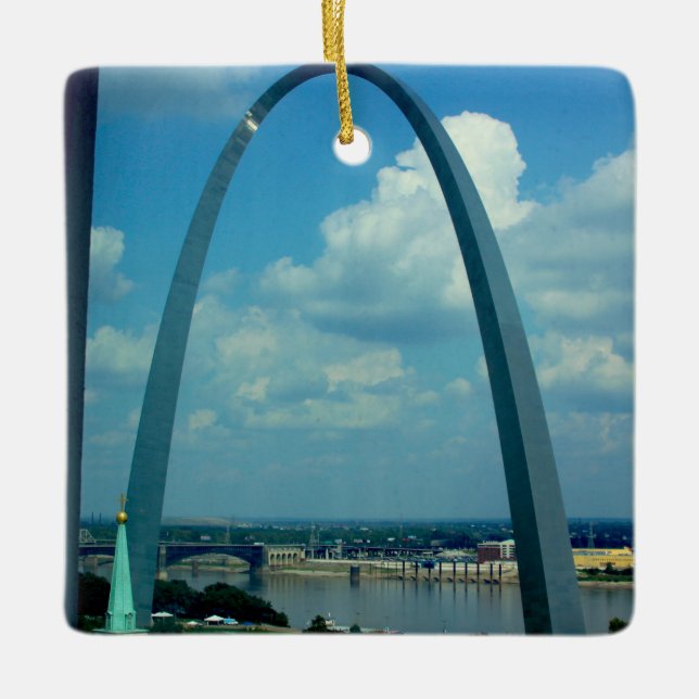 St. Louis Arch Keramikornament (Vorderseite)