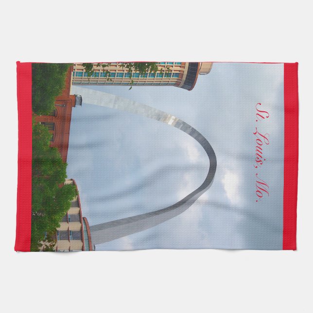 St. Louis Arch Küchentuch (Horizontal)