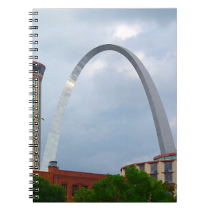 St. Louis Arch Notizblock