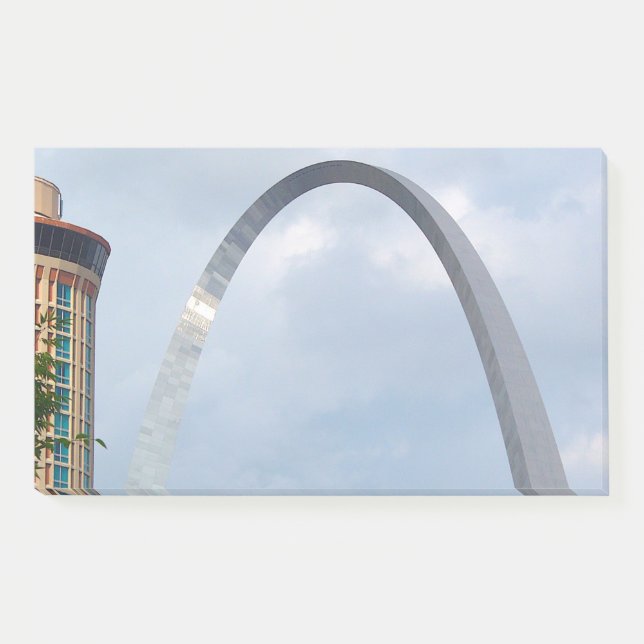 St. Louis Arch Post it Notes Post-it Klebezettel (Vorderseite)