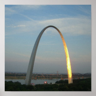 St. Louis Arch Poster