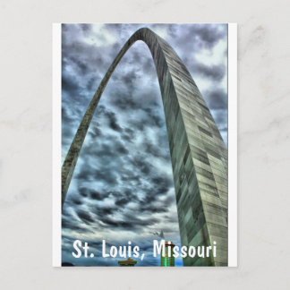 St. Louis Arch Postkarte