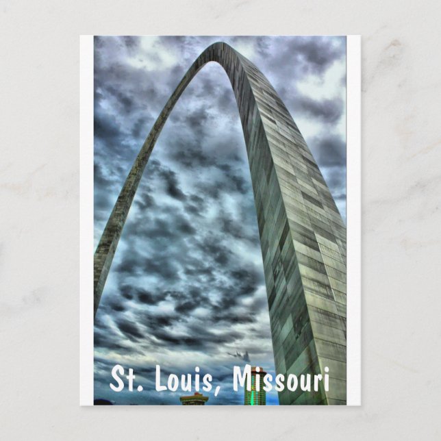 St. Louis Arch Postkarte (Vorderseite)