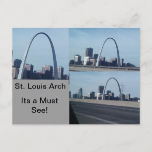 St. Louis Arch Postkarte