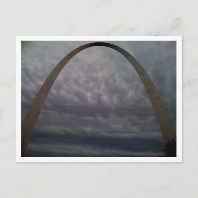 St. Louis Arch Postkarte (Vorderseite)