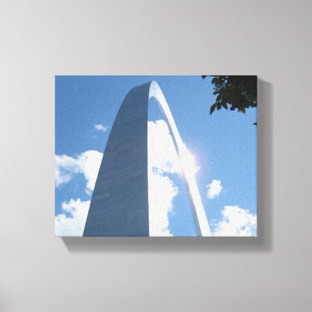 St. Louis Arch Wrapped Canvas Leinwanddruck (Vorderseite)