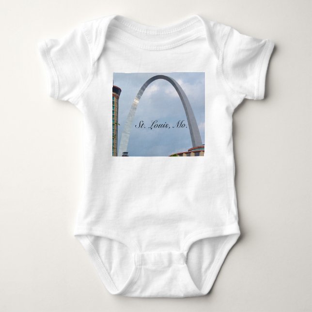 St. Louis Baby Bodysuit Strampler (Vorderseite)