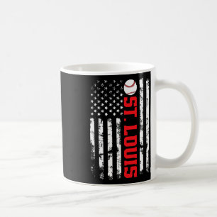 St. Louis Baseball USA-Flagge Kaffeetasse