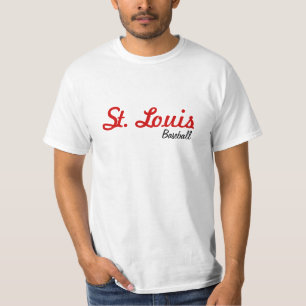 ST. LOUIS BASEBALL WEISSWERT T - SHIRT