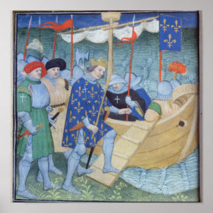 St. Louis beginnt für die Kreuzzüge Poster