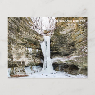 St. Louis Canyon Starved Rock Staat Park Postcard Postkarte