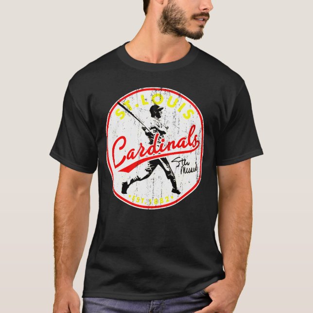 St. Louis Cardinalsss Stan Musial T-Shirt (Vorderseite)