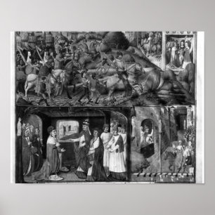 St. Louis, das für den Kreuzzug verlässt Poster