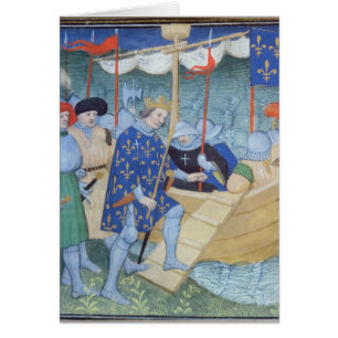 St. Louis, das für die Kreuzzüge sich einschifft