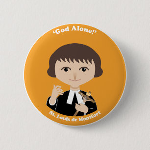 St. Louis de Montfort Button