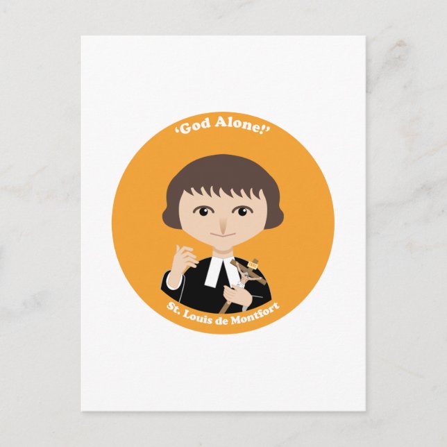 St. Louis de Montfort Postkarte (Vorderseite)