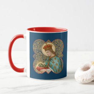 St. Louis der König in einem Vierpass mit Dornen ( Tasse