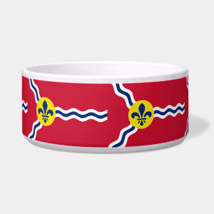 St. Louis Flag Pet Bowl Napf